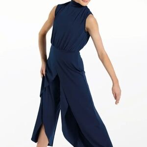 Stitches, Weissman Peddle Pants Sleeveless Dance Jumpsuit